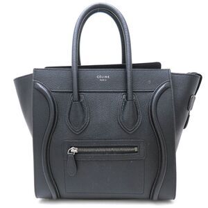 CELINE Black Leather Bag
